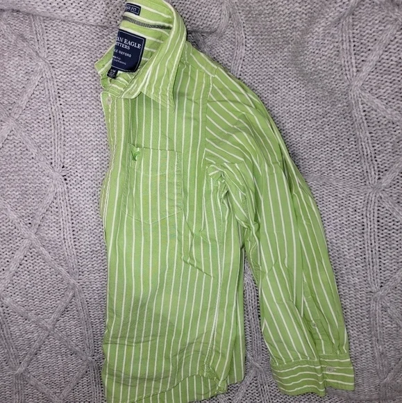 Mens American Eagle Vintage Fit Button Down - Picture 5 of 5